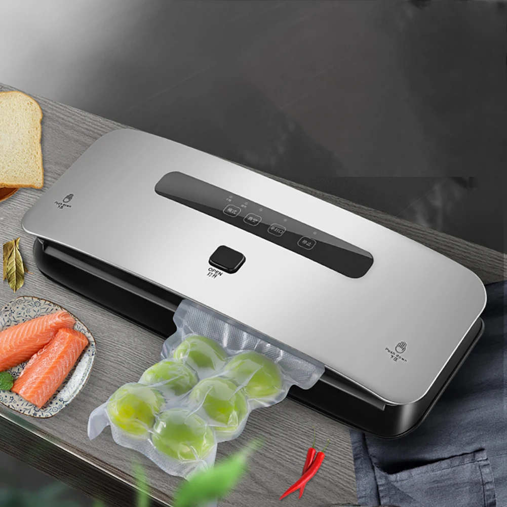 Автоматический вакуумный упаковщик посылка для Кухня держать Еда свежий |