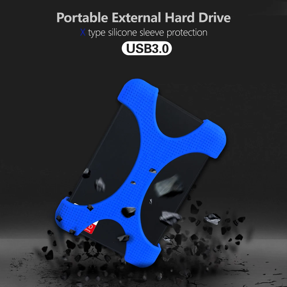 Внешний жесткий диск TWOCHI USB3.0 SATA портативный HDD совместим с/Xbox 360/PS4/Mac/планшетами/ПК