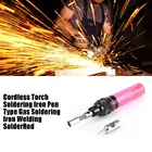 Ручной газовый Электрический паяльник, триад, портативный сварочный аппарат с Оловянным газом, беспроводной электрический паяльник, универсальные сварочные инструменты