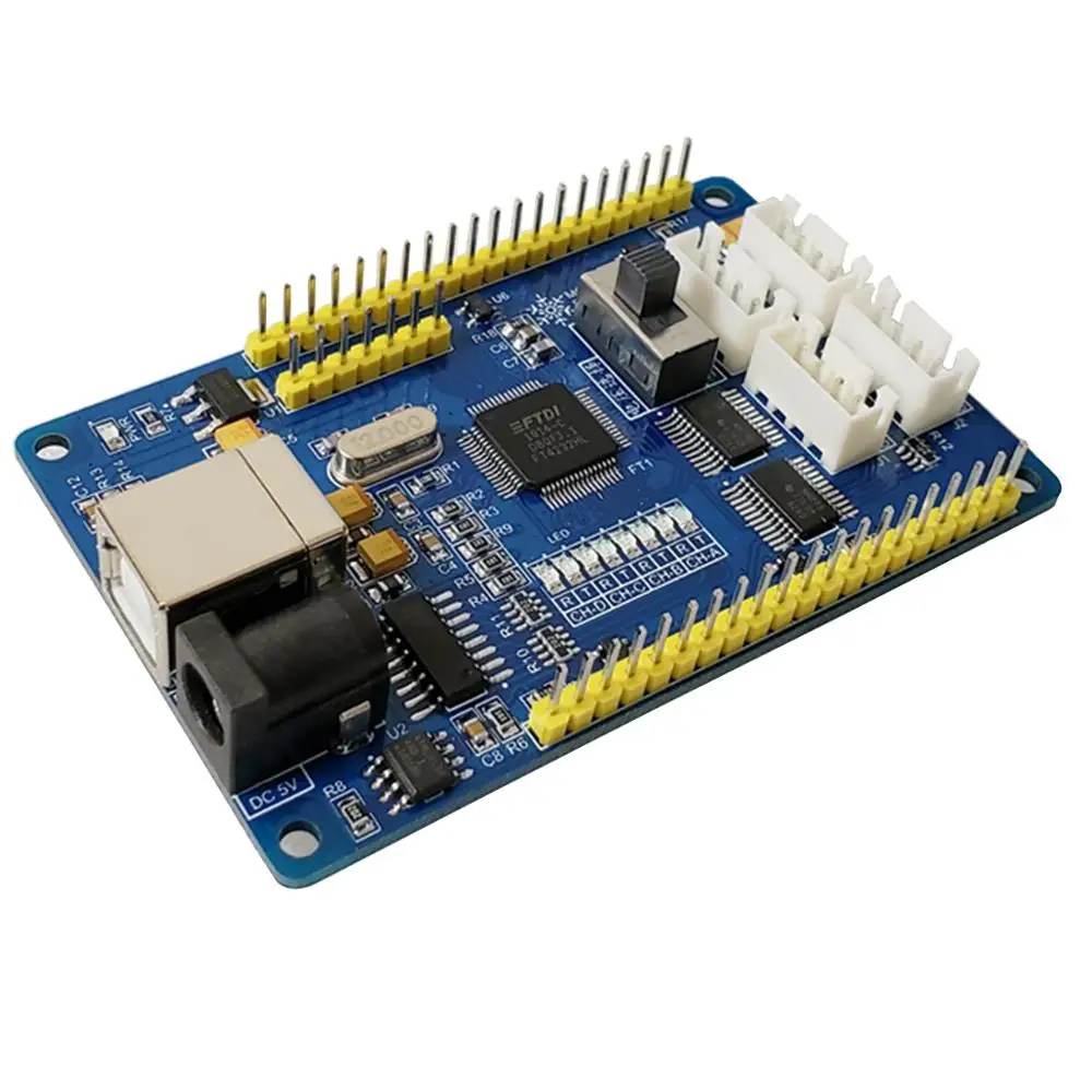 FTDI ft4232h 4 портовый USB UART TTL последовательный адаптер конвертер|Компьютерные кабели
