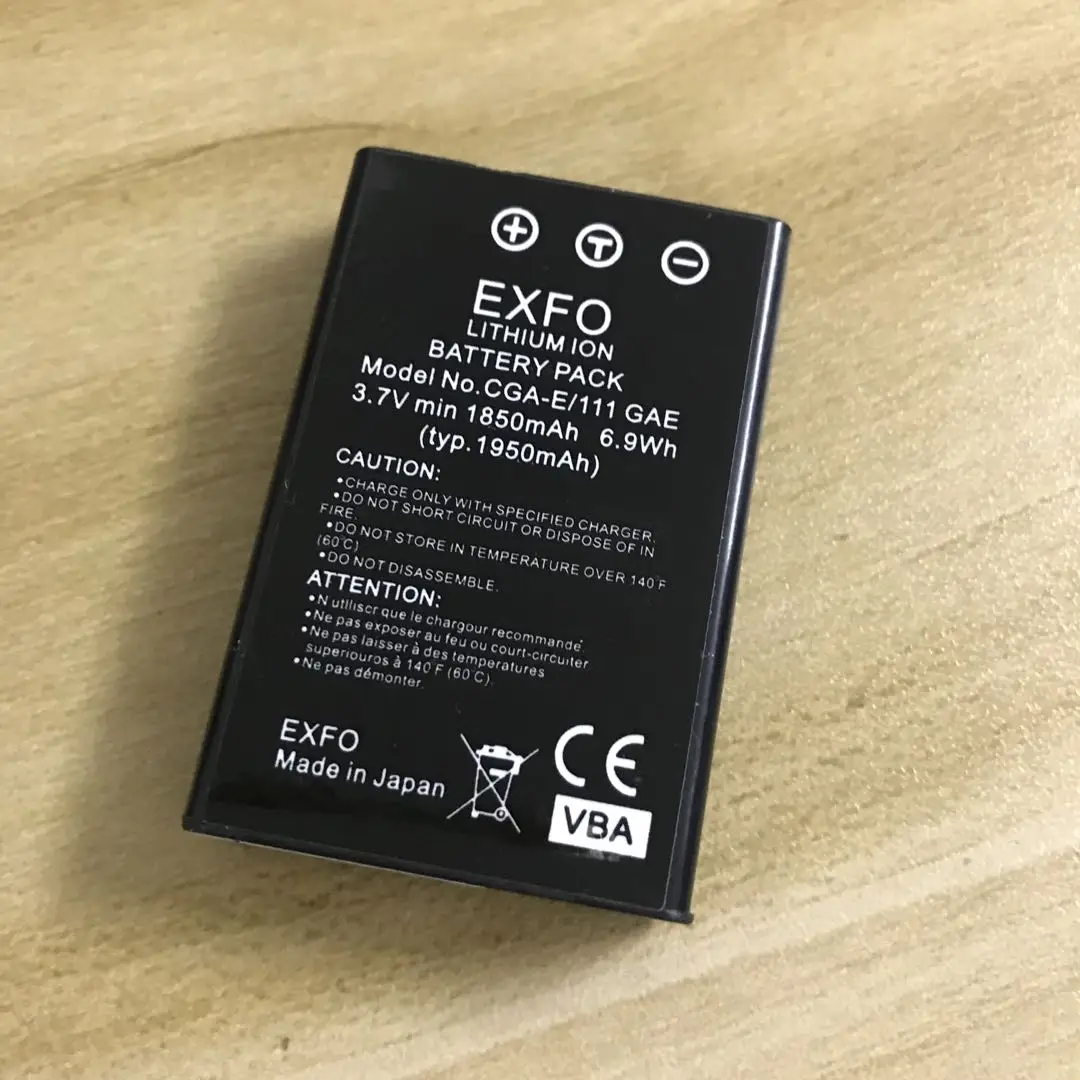 3.7V 1950mAh Replacement Battery For EXFO AXS-100/ AXS-110 OTDR Li-ion Battery XW-EX003 Rechargeable Lithium Ion Battery Pack