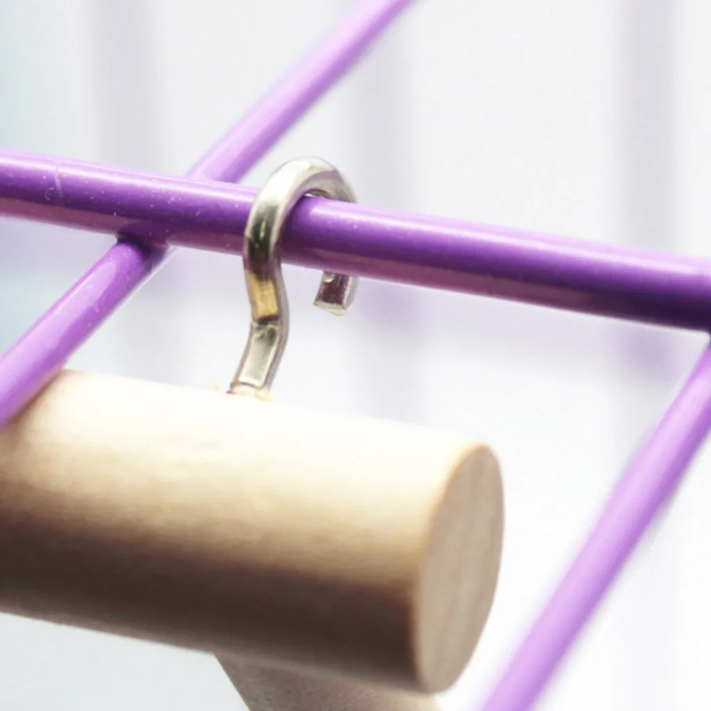 

2021 New Bird Toys Mirror Chewing Playground Cockatoos Birds Hanging Toy for parrots starling myna thrush and so on #1343