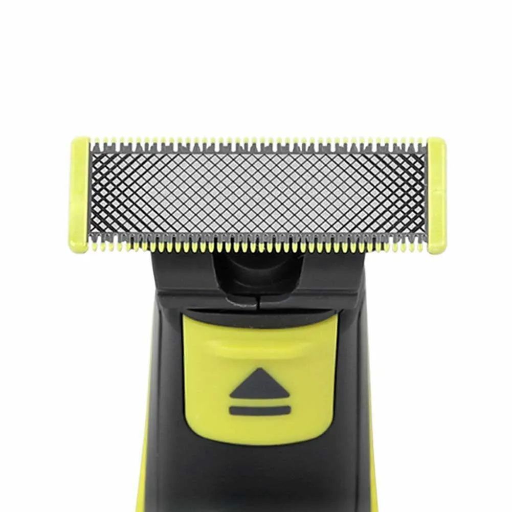 Мужской триммер с Т образным лезвием бритва головка для бритья уход за лицом OneBlade