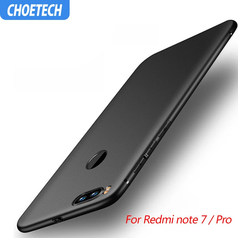 CHOETECH для Xiaomi Redmi Note 7 Pro TPU чехол 6 противоударные бизнес-Чехлы xiao mi red Чехол |