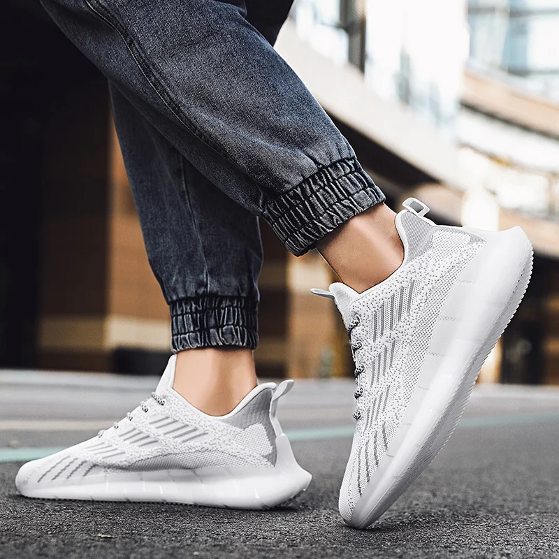 

2020 Men Shoes Sneakers Breathable Shoes Sandalias Transpirables Running Summer Men's Tenis Deportivos Para Hombre