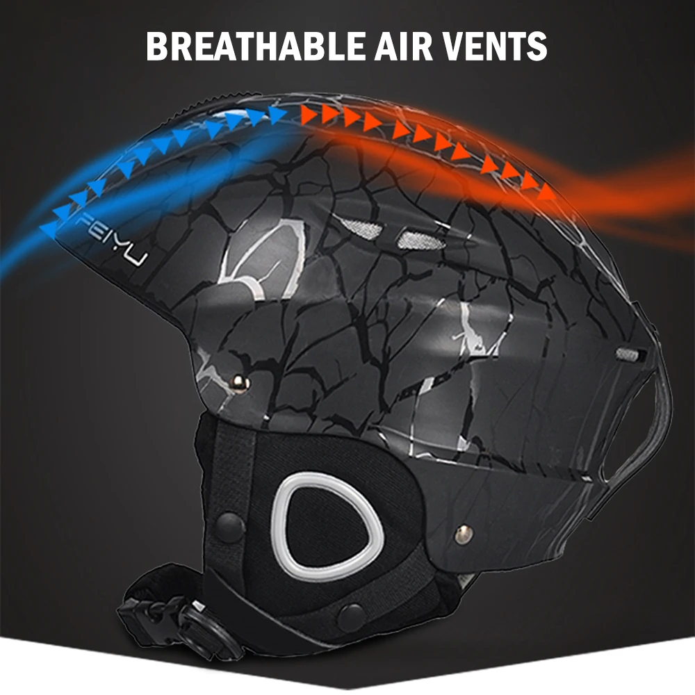 Горячее предложение Новый защитный шлем для сноуборда на открытом воздухе со