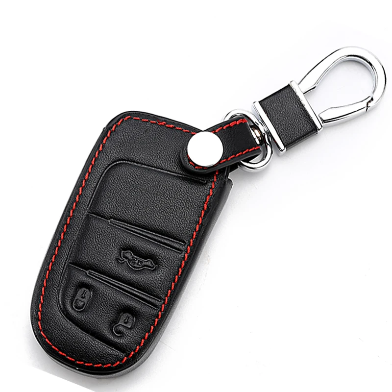 Кожаный чехол для автомобильного ключа Chrysler Dodge Caliber Jeep свобода патриота