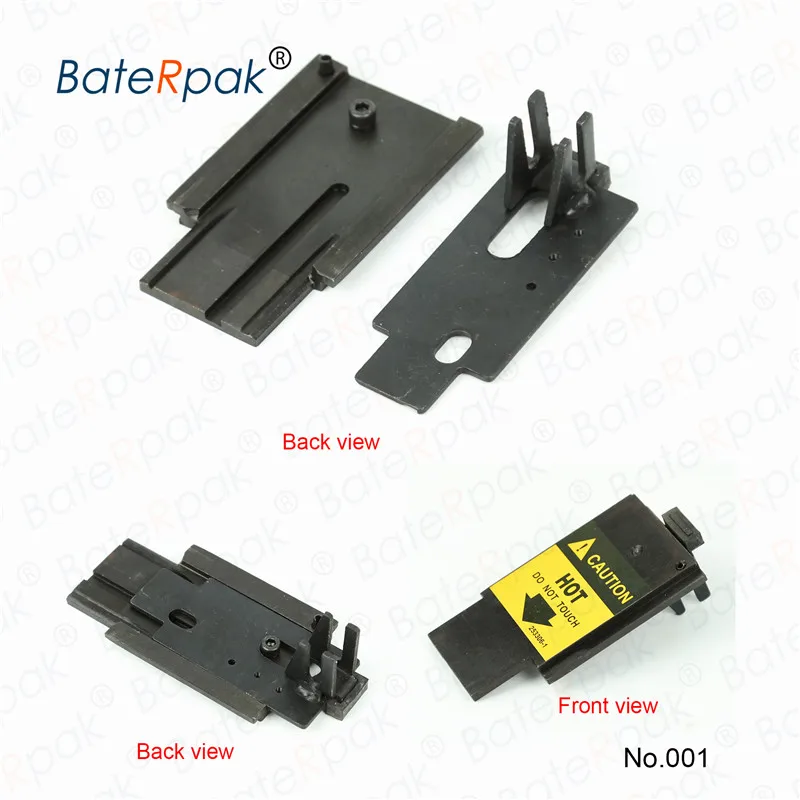 BateRpak вверх/вниз скользящая крышка полуавтоматическая обвязочная машина части, обвязочная машина нагреватель крышка - Цвет: No.001