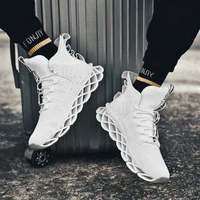 damyuan new 2021 luxury mens casual sports shoes fashion hollow blade design male sneakers comfortable running shoes zapatillas
