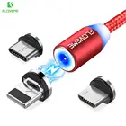 Магнитный кабель FLOVEME для быстрой зарядки, Micro usb кабель типа c, магнитное зарядное устройство usb c для iphone 11, для Samsung Galaxy S8 S9 S10 S20