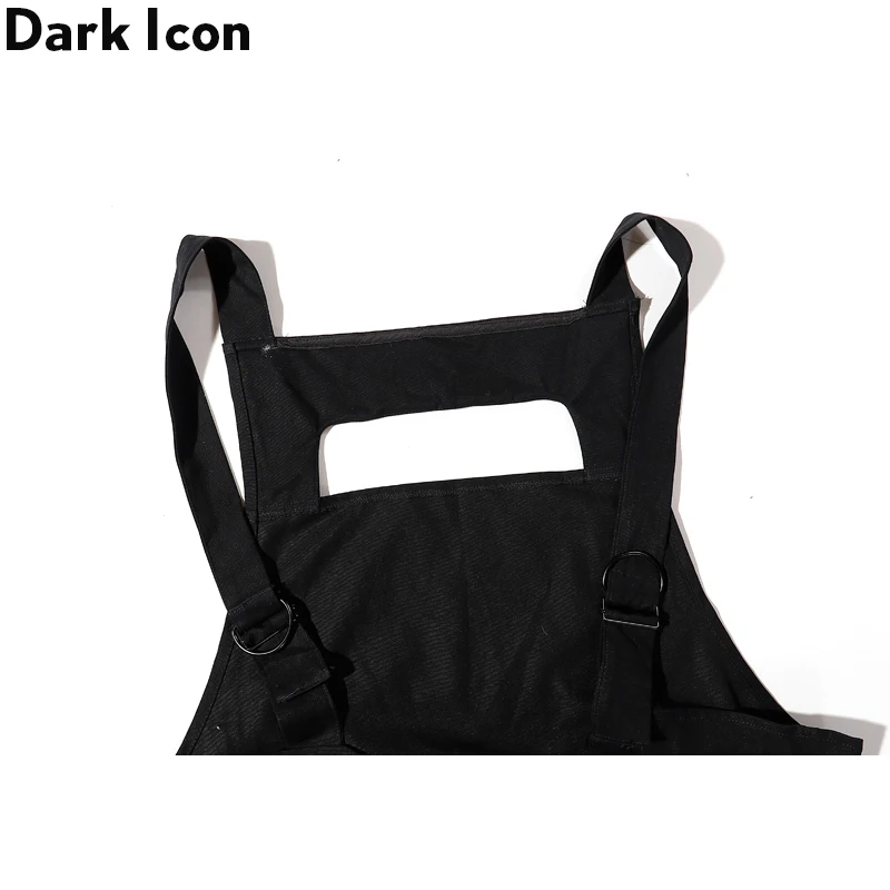 Мужской жилет с большими карманами DARK ICON крутой регулируемой талией для улицы 2020