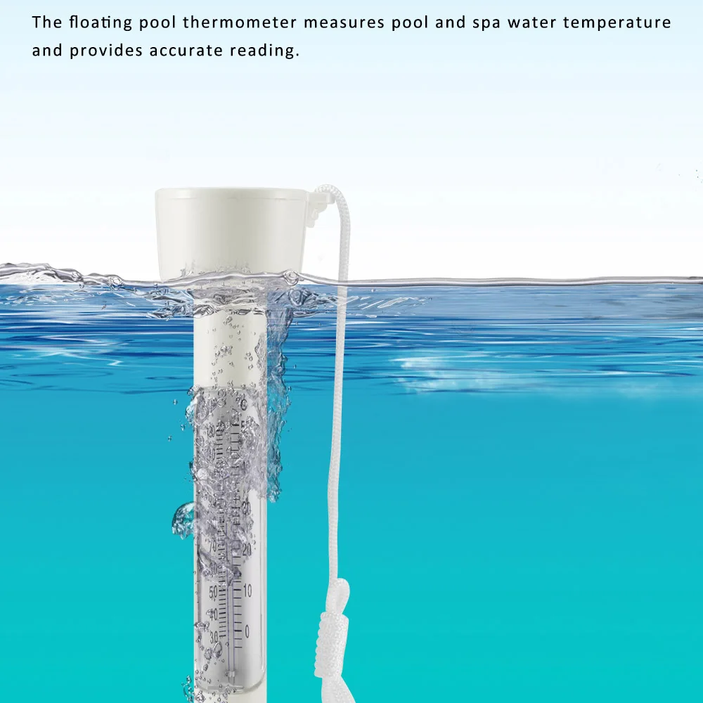 Портативный наружный и внутренний термометр для бассейна плавающий воды ванны