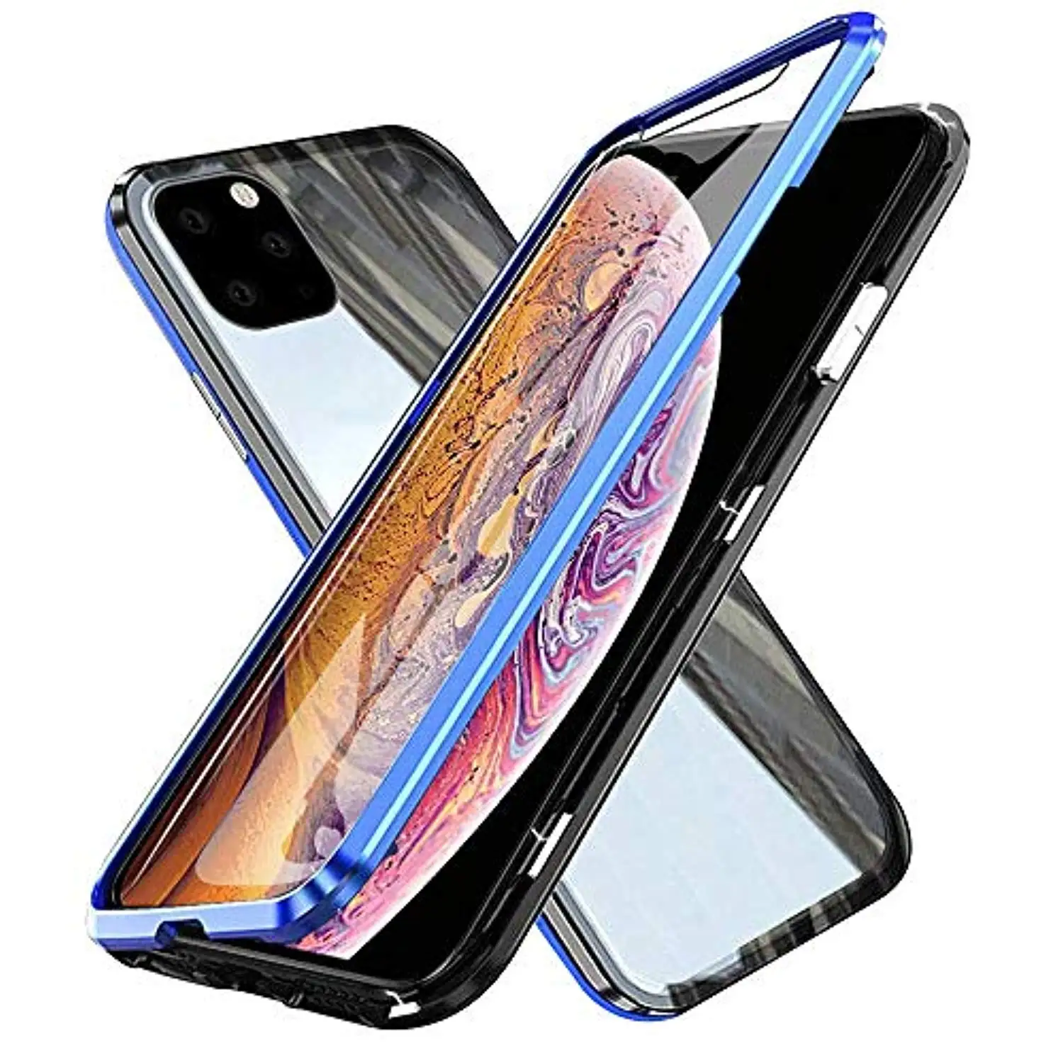 360 градусов 9H чехол из закаленного стекла для iPhone 11 Pro Max XR XS 6 6S 7 8 Plus телефона с