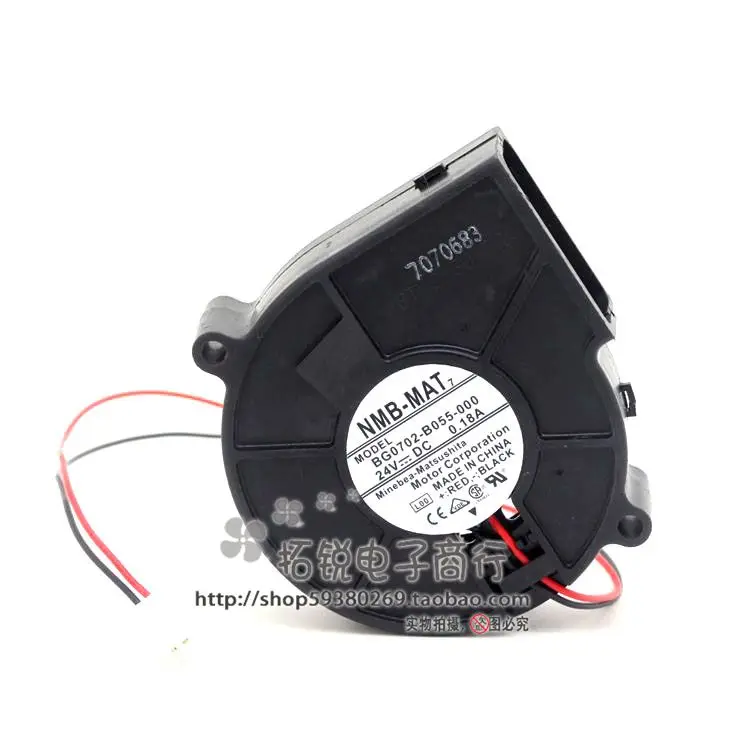

Оригинальный вентилятор NMB BG0702-B055-000 24V 0.18a 7 см