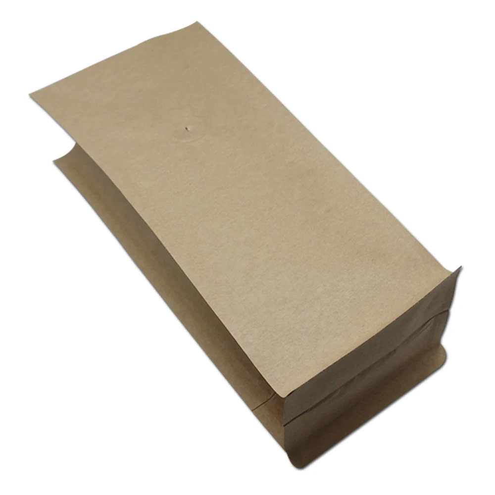 30 шт с открытым верхом из крафт бумаги Бумага матовый черный белый цвет Алюминий