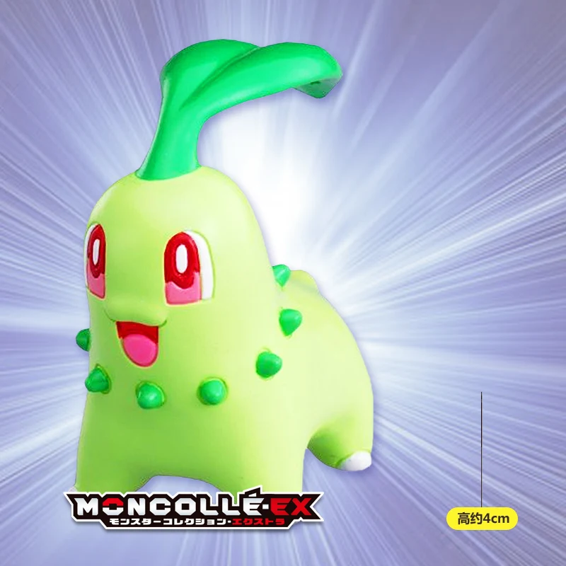 Takara Tomy Pokemon Moncolle EX Sun Moon 4 см коллекция мини игрушек Фигурка Chikocita Новинка