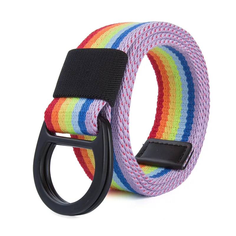 Нейлоновый парусиновый ремень радужного цвета мужские армейские тактические
