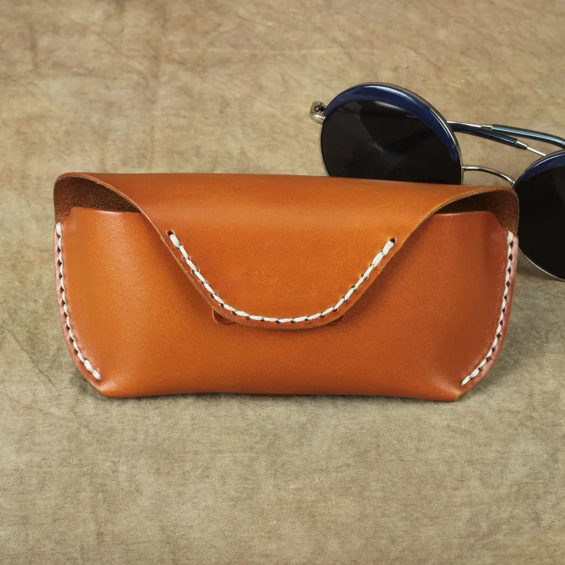 LD Натуральная Воловья кожа солнцезащитные очки чехол коробка сумка подарок для