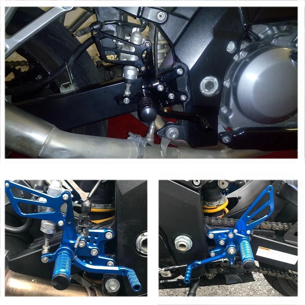 Для Suzuki GSXR600 750 1996-2005 подножки для мотоцикла педаль задний комплект регулируемая