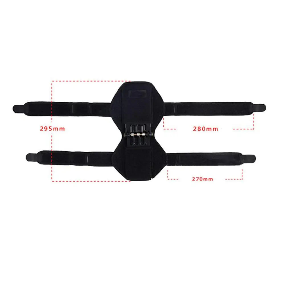 2019 New Style Protective gear Lift Joint Support Knee Pads Powerful Rebound Spring Force Adjustable Bi-Directional Straps | Спорт и