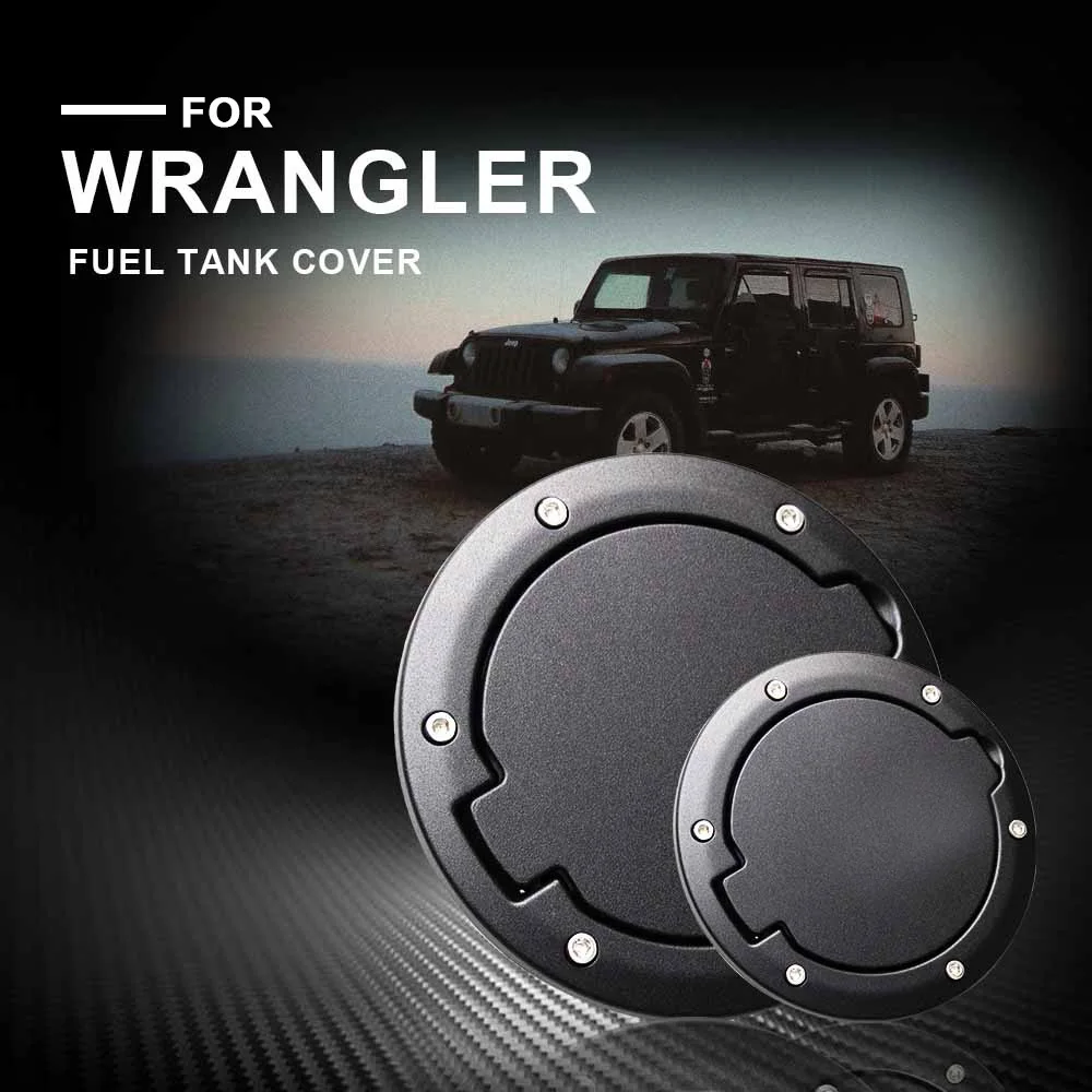 

Крышки для бака для Jeep Wrangler JK 2007-2018, автомобильная масляная крышка, крышка для топливного бака, крышка для Jeep Wrangler, аксессуары, Стайлинг автомобиля