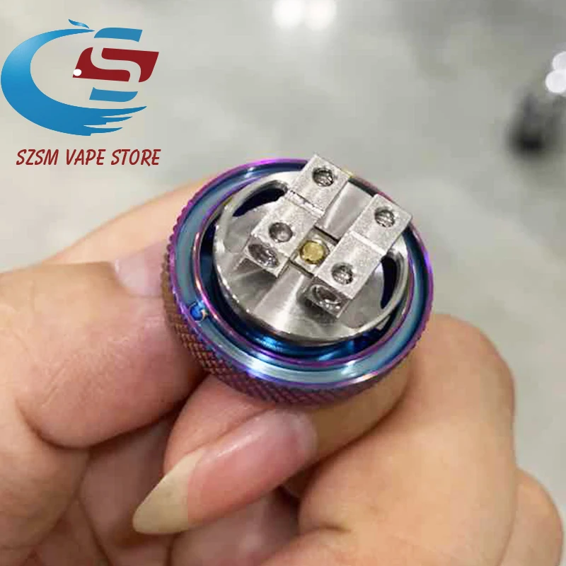 Атомайзер Deadth Rabbit RTA 25 мм 2 мл/4 5 мл rta с баком пузырем одна/двойная катушка