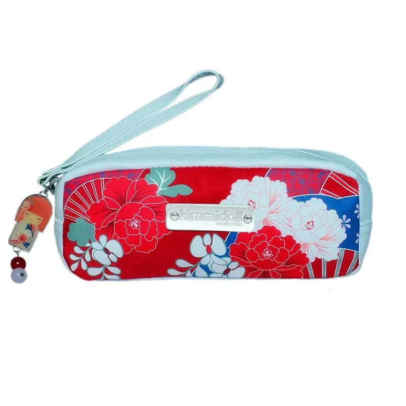 Новая модная женская косметичка с цветами Повседневная дорожная сумка для