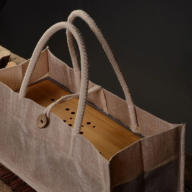 

Jute Tote Bags Burlap Handbag Reusable Beach Shopping Grocery Bag with Handle Large Capacity Gift Bag Daily Use for Women Girls