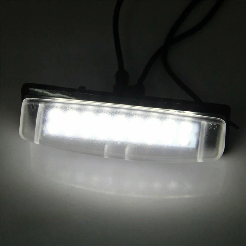 

2x For Lexus Is300 Is200 Ls430 Led License Plate Lights Lamps Direct Fit White