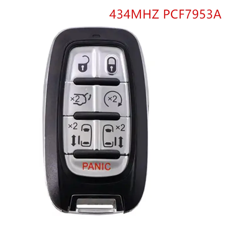 

Wilongda 6 + 1 кнопка 434 МГц pcf7953A умный дистанционный ключ/FCC ID: M3N97395900 / CY24