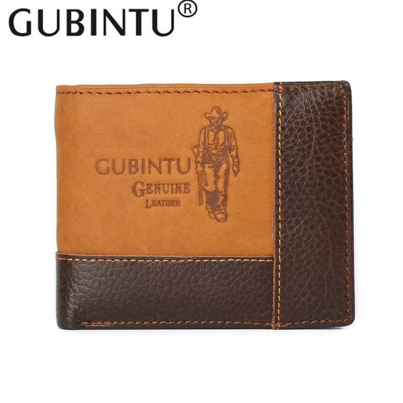 Известный люксовый бренд мужские кошельки из натуральной кожи с карманом для