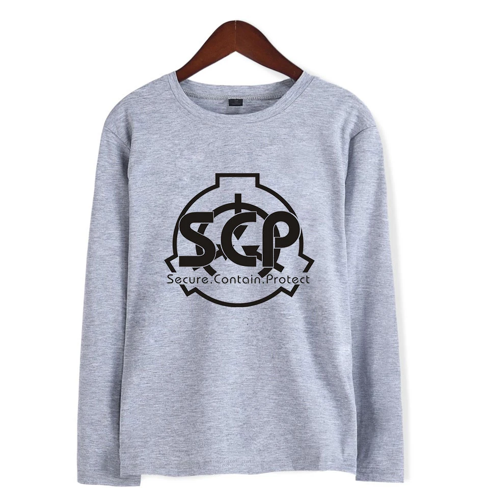 Frdun Scp Foundation футболка с длинным рукавом Kpop Новинка Хлопок Высокое качество Женская/Мужская Повседневная Новая модная Осенняя Футболка Топ тройники