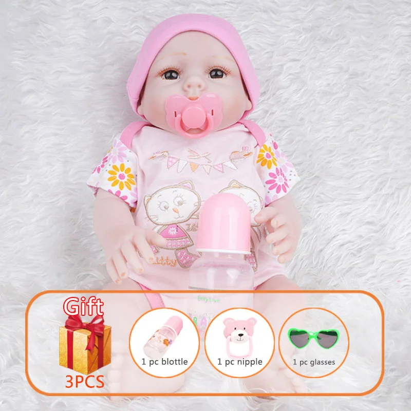U006 20 дюймов Новорожденные куклы Reborn Baby реалистичные мягкие силиконовые реалистичные куклы ручной работы для малышей игрушки для детей Подарки - Цвет: U006