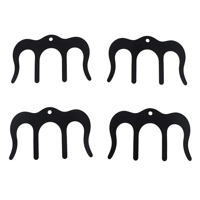 Металлические Держатели для листовой музыки 4 шт. музыкальных подставок пианино