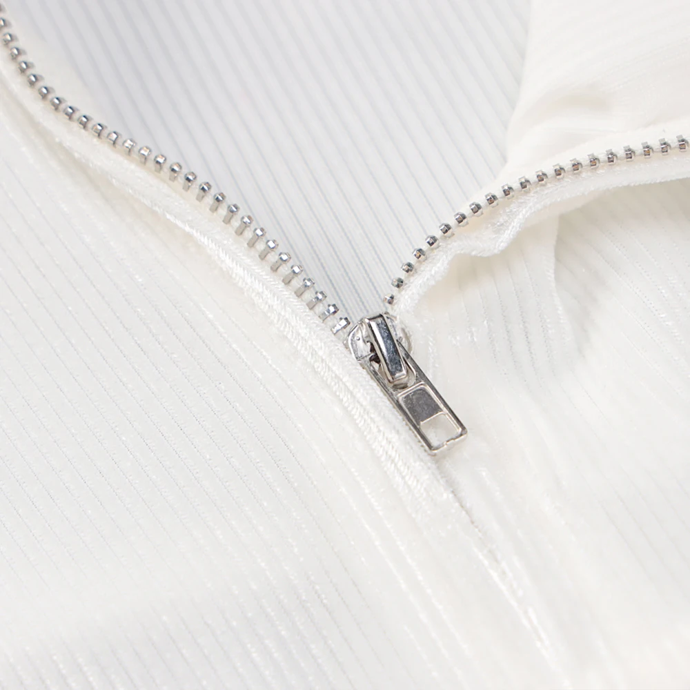 

Women's Mini Dress Long Sleeve Dresses for Women Zip Up Hooded Ribbed Solid Streetwear Autumn 2020 Fashion Woman Clothing