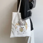 Сумка женская тканевая, многоразовая, складная