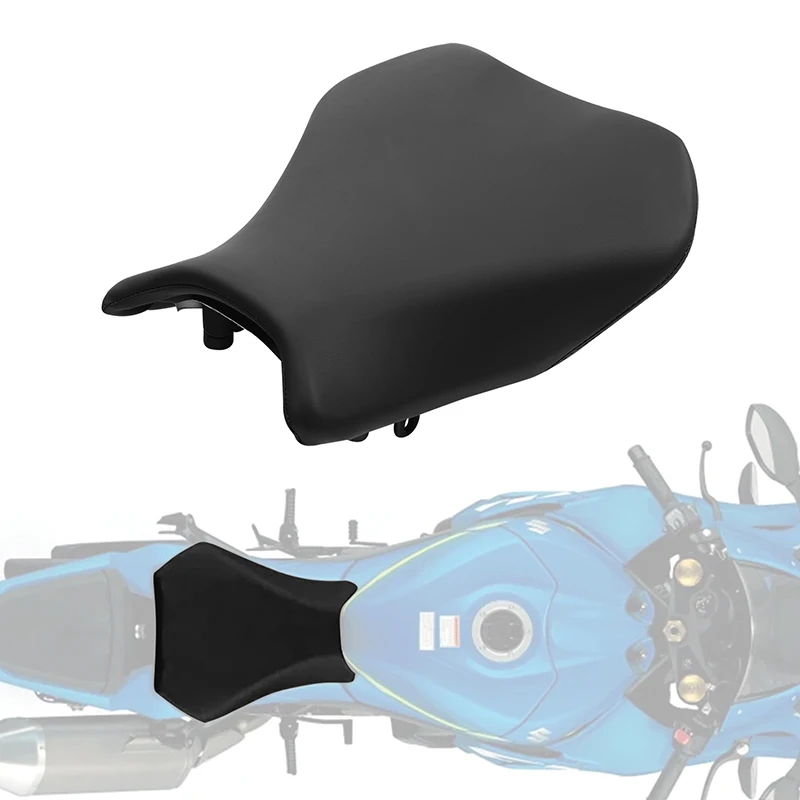 

Motorcycle Black Front Driver Seat Cushion For Suzuki GSXR1000 2017 2018 2019 2020 2021 2022