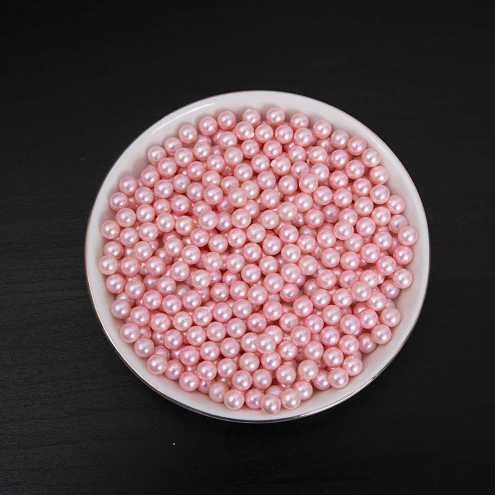 Прозрачный акриловый Органайзер для косметики с жемчужинами контейнер хранения