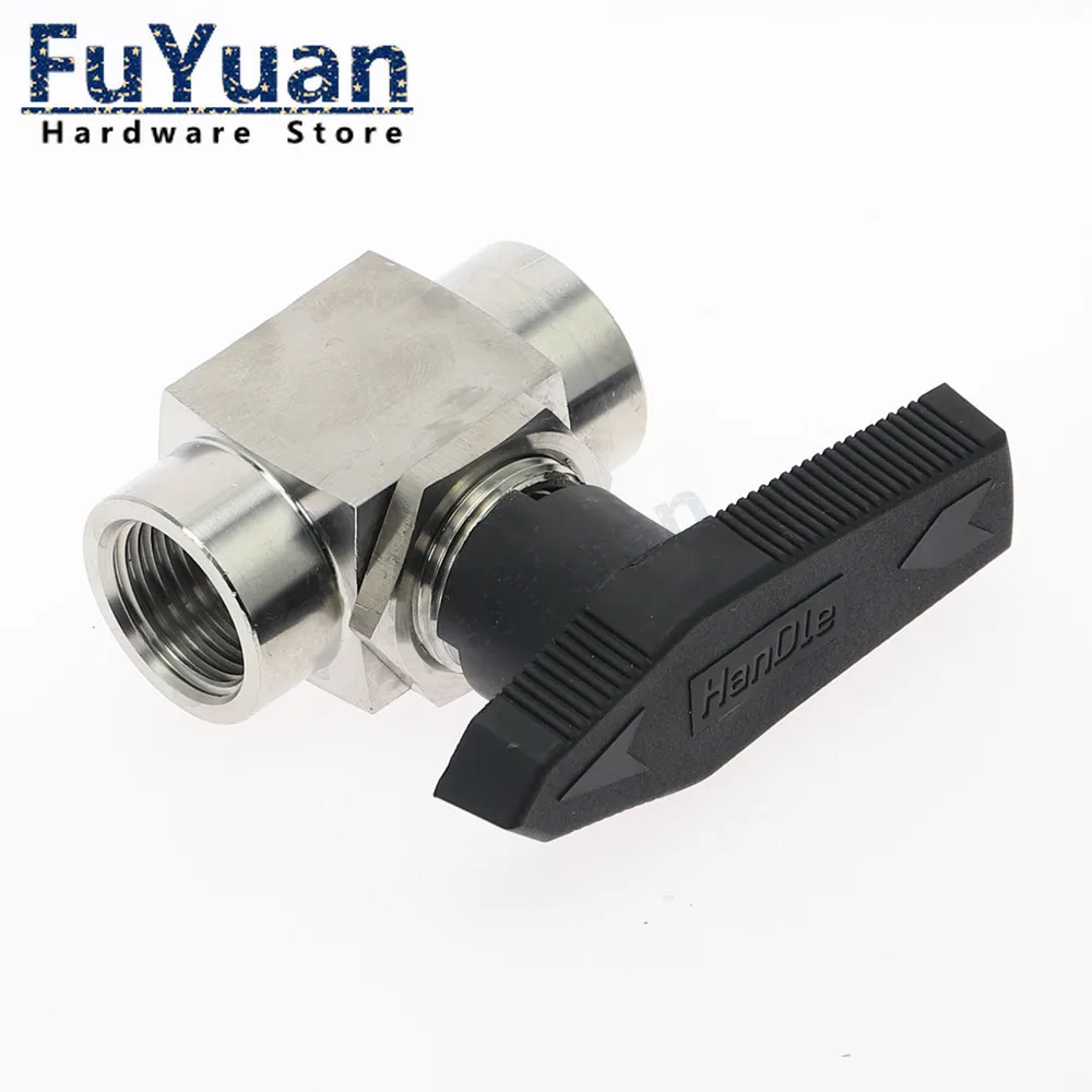 Шаровой клапан 1/8 &quot1/4" 3/8 &quot1/2" 3/4 &quot1" BSP Женская резьба из нержавеющей