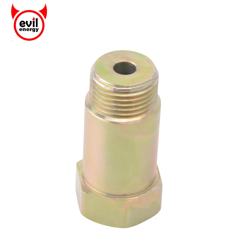 

evil energy 02 Oxygen Sensor Adapter M18*1.5 O2 Iron Plating Zinc Sensor Spacer Adapter Extension Extender Universal Car Parts