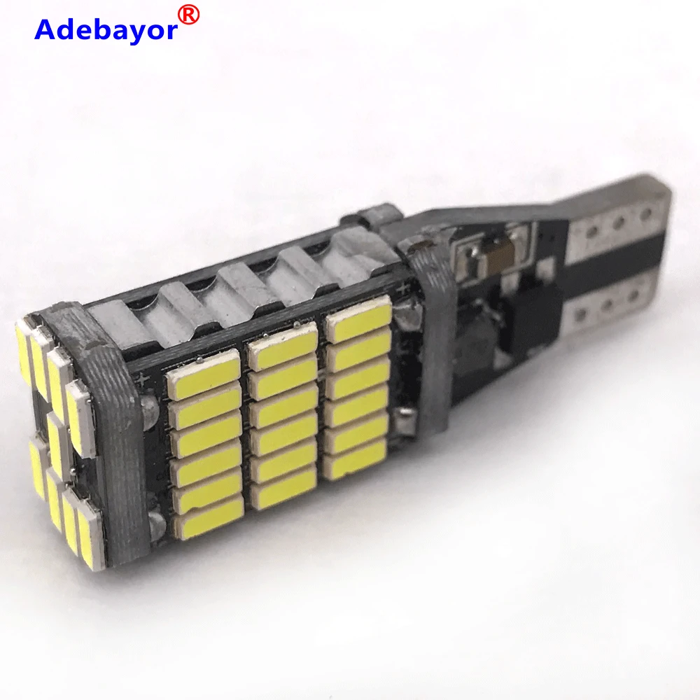 2 шт. автомобильные ксеноновые светодиодные лампы T15 W16W 921 45 SMD 4014|Сигнальная лампа|