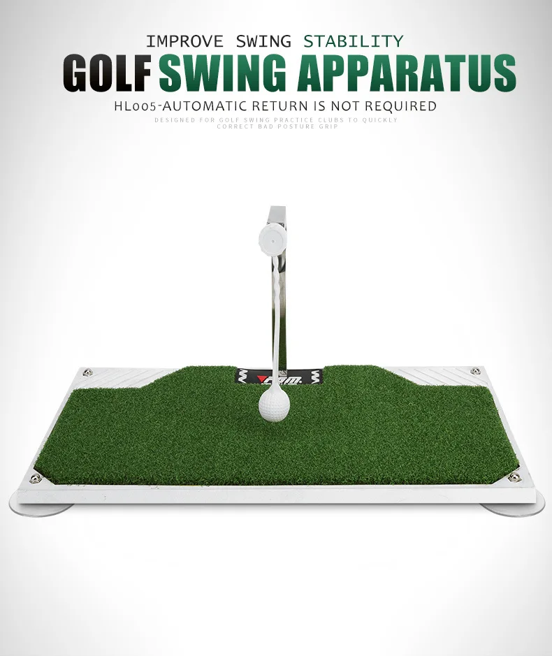 Fiyat PGM Golf Salıncak Eğitmen 360 ° Dönme Golf Minderi Uygulama Cihazı Yeni Başlayanlar Golf Salıncak Eğitmen Yardım Aksesuarları