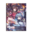 Настенные художественные плакаты, печать на холсте, домашний декор, мультфильм коносуба, Бог, благословит мир, живопись, современный нордический стиль, модульная рамка для картин