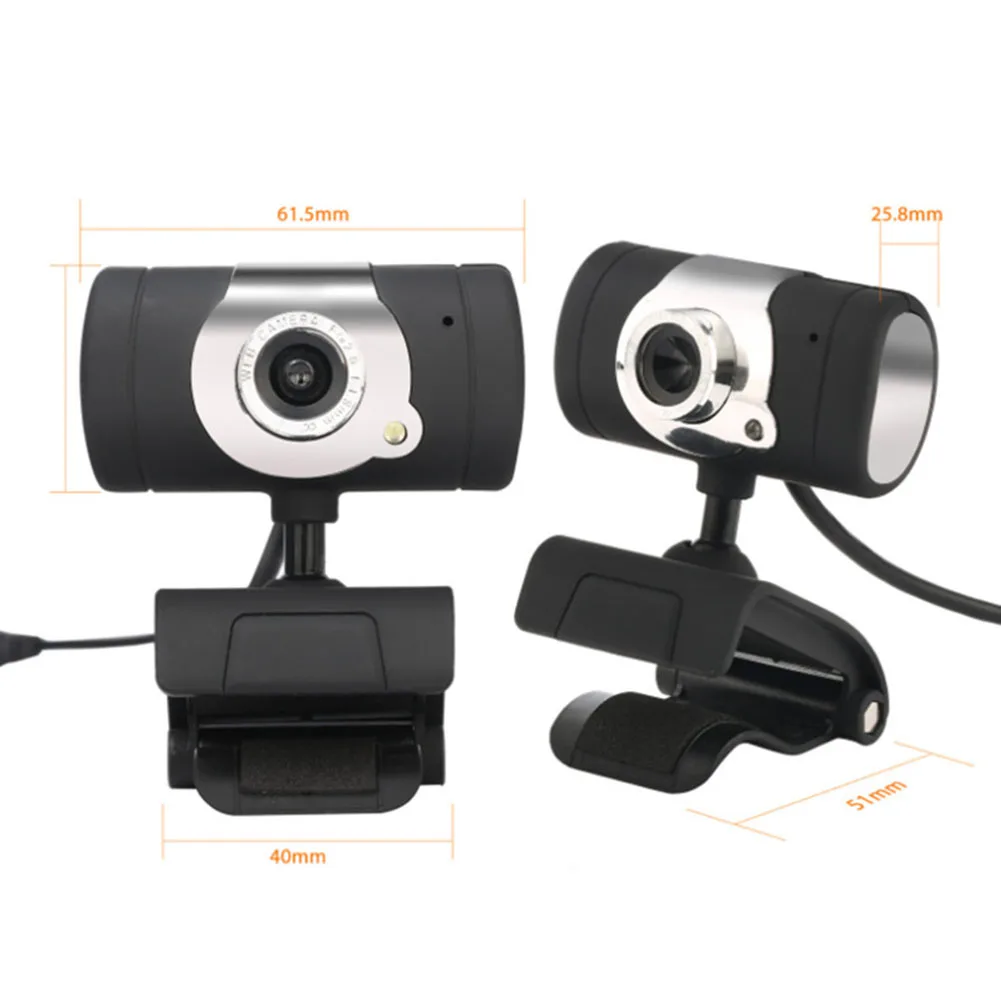 

Rotatable Web Camera HD Clip-on USB Driver Free Webcam with Microphone W290 12MP for School Office Working Decoration