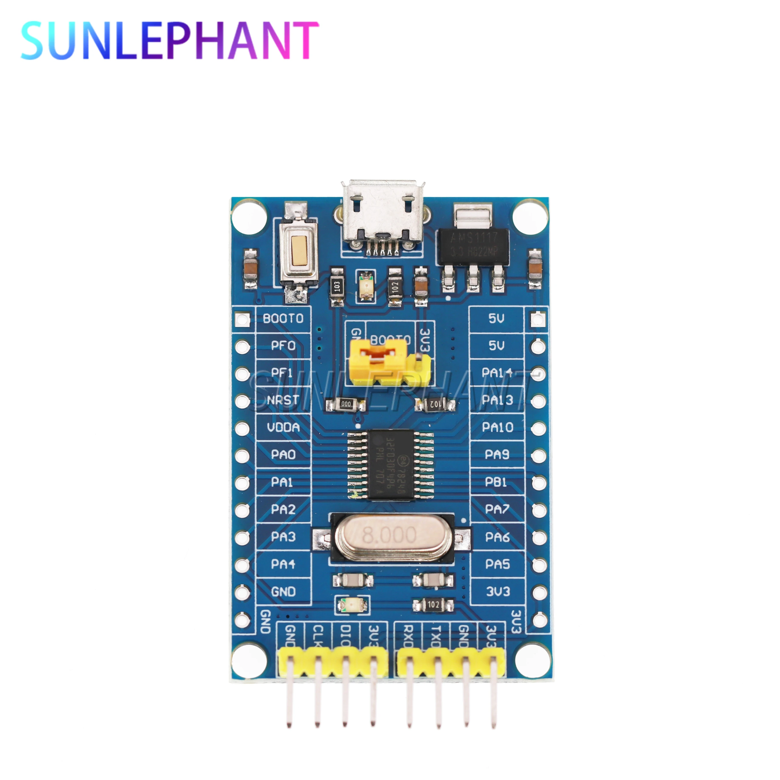 Малый системный блок STM32F030F4P6 48 МГц s разветвительная плата стандартная 32-битная