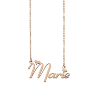 marie name necklace custom name necklace for women girls best friends birthday wedding christmas mother days gift