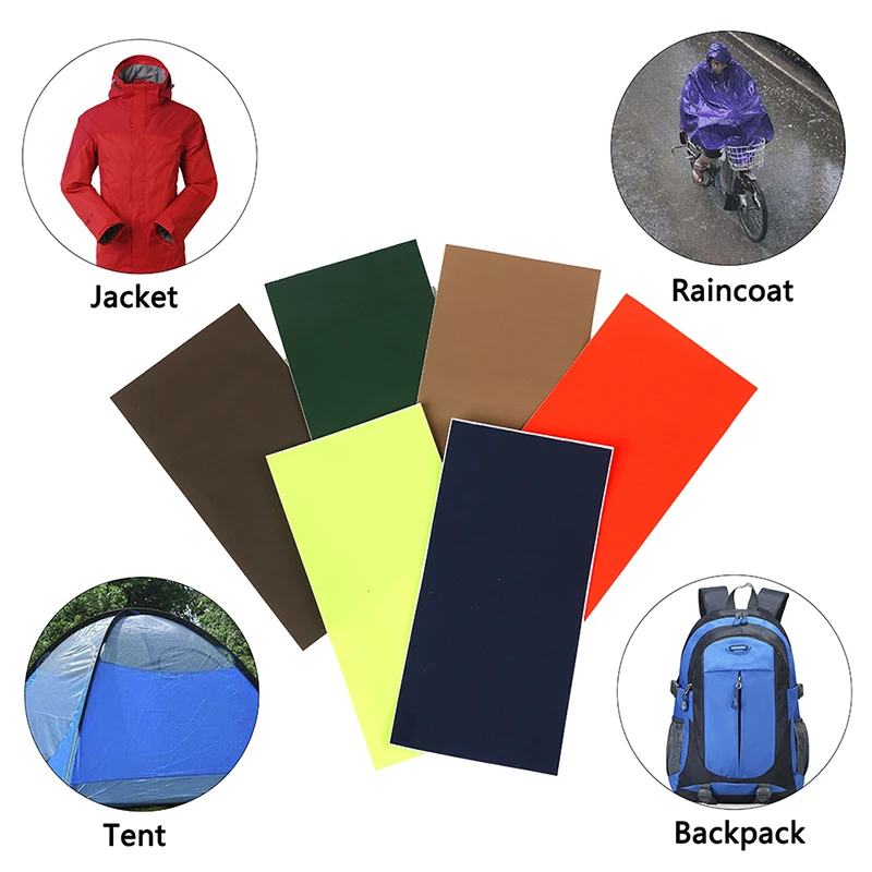 

1Pic Self Adhesive Patch Tent Accessories Outdoor Camping Hiking Repair Tape Waterproof Nylon Cloth Sticker