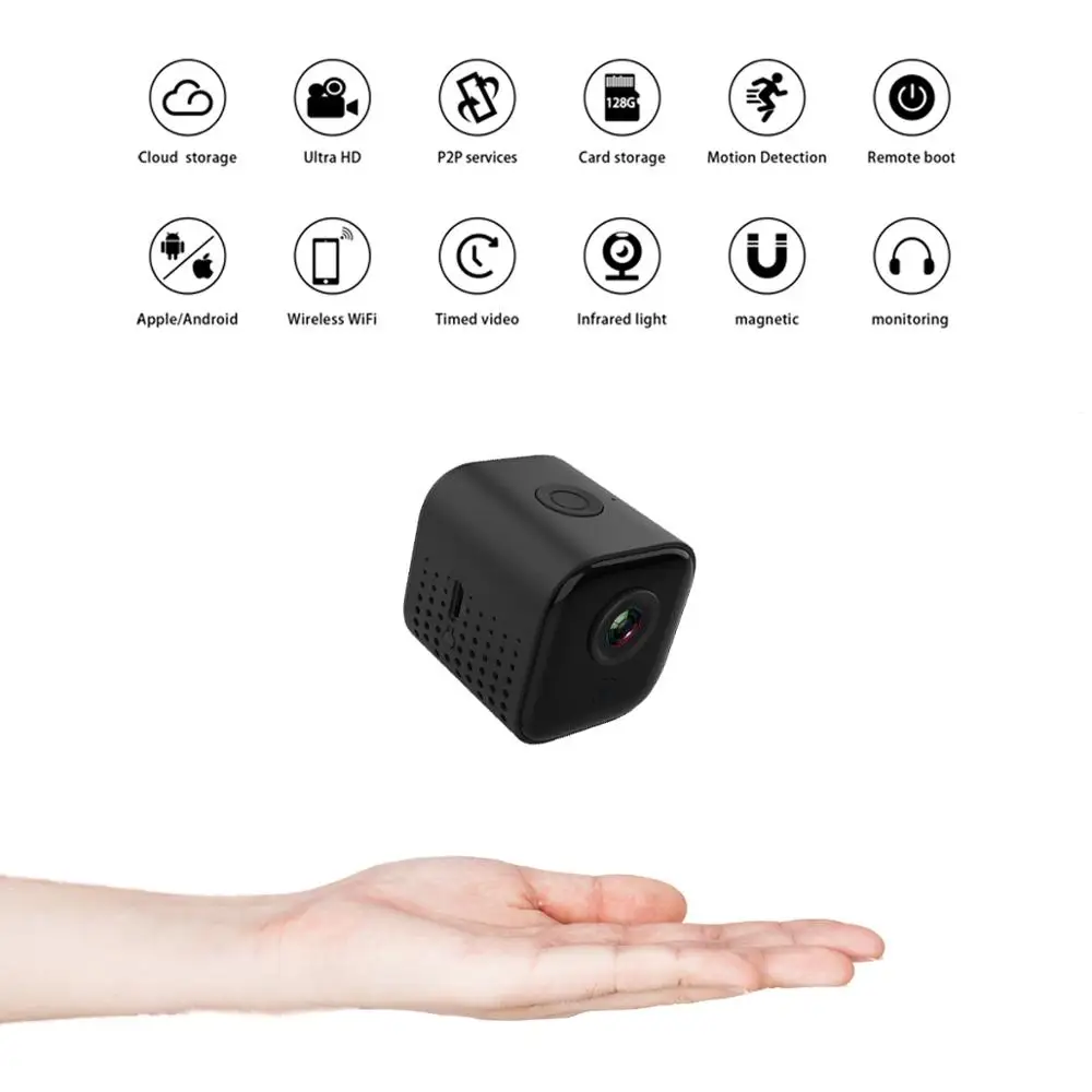A11 A12 A10 1080P HD Wifi IP камера ночного видения безопасности микро домашний Смарт CCTV