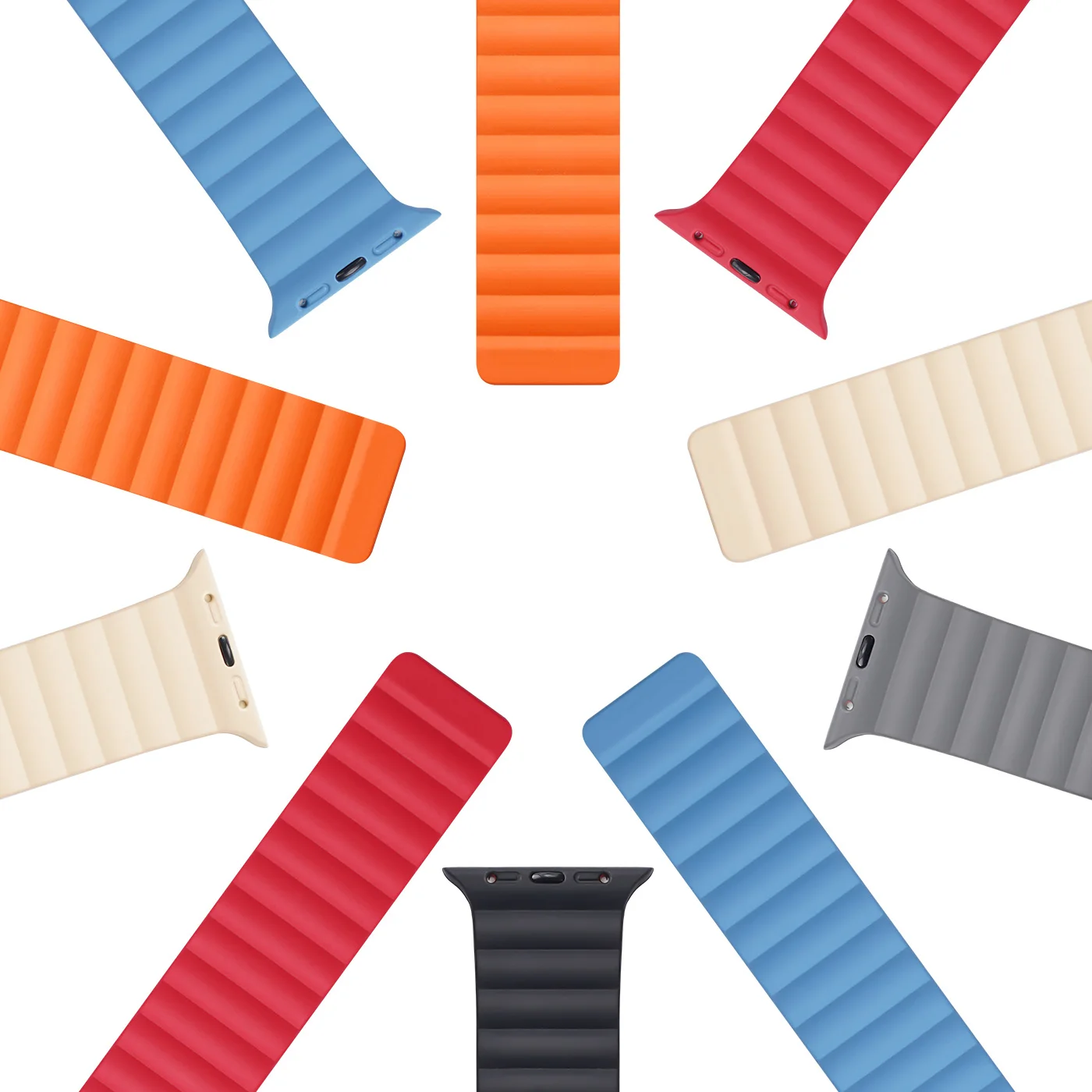 Ремешок из ПУ кожи для Apple watch Series SE 6 5 4 band 40 мм 44 | Электроника