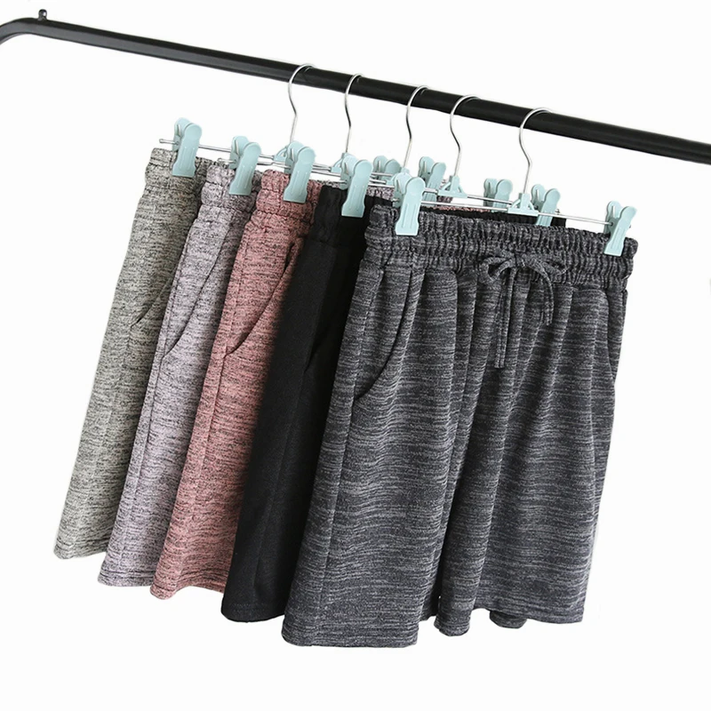 

Summer Casual Loose Shorts High Waist Knit Cool Hot Pants Womens Girls Sport Running Jogging Shorts Thin Soft Comfortable Outfit